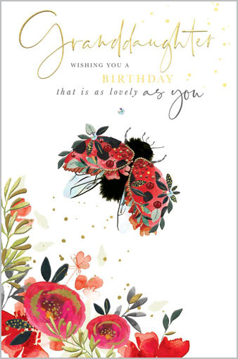 Picture of GRANDDAUGHTER BIRTHDAY CARD